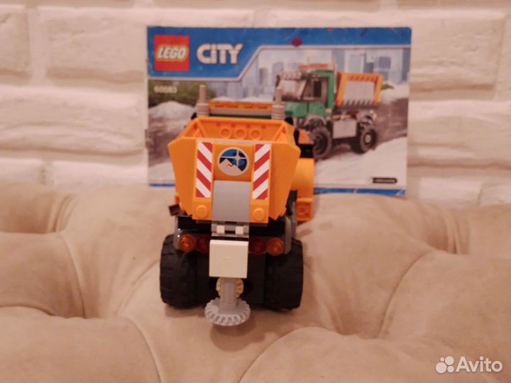 Lego City снегоуборочная машина