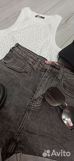 Новые джинсовые шорты 42,44,46,48,50,52 р