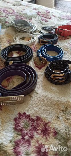 Ремни женские 14 штук