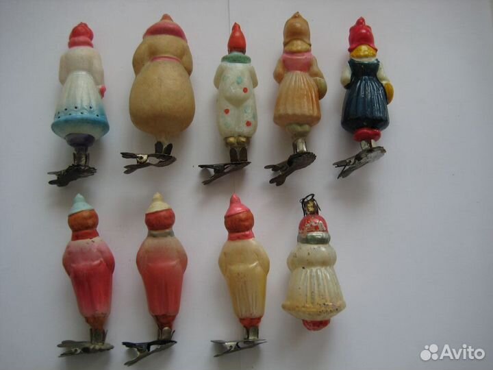 Елочная игрушка (фигурки на прищепках)