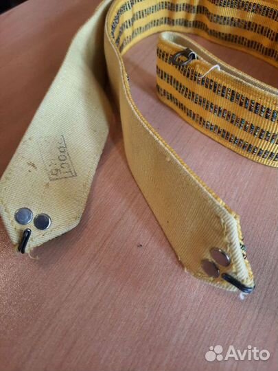 Ремень парадный офицерский без бляхи СССР
