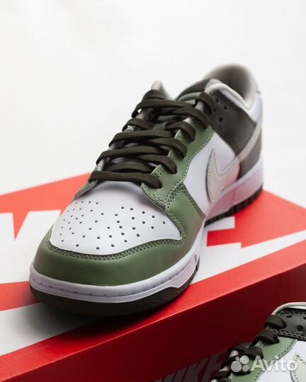 Кроссовки Nike Dunk Low Oil Green/Cargo Khaki