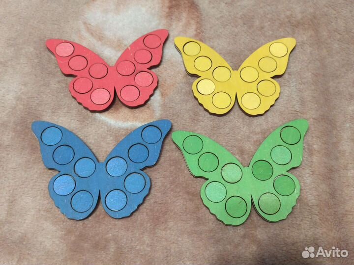 Развивающие рамка-вкладыш, сортер, пазл