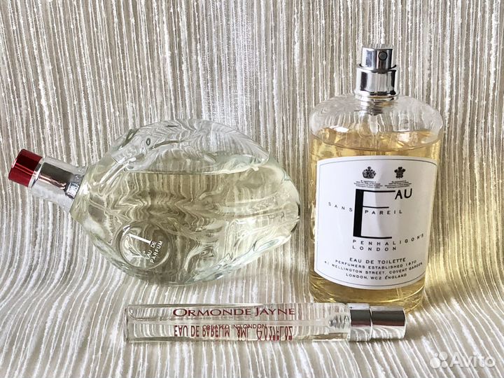 Penhaligons, Byredo, Ormonde Jayne, оригиналы