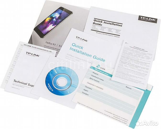Адаптер WiFi TP-link TL-wn881nd PCI Express