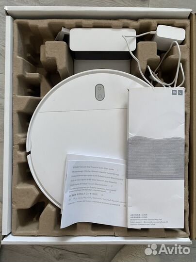 Робот пылесос xiaomi mi robot vacuum mop essential