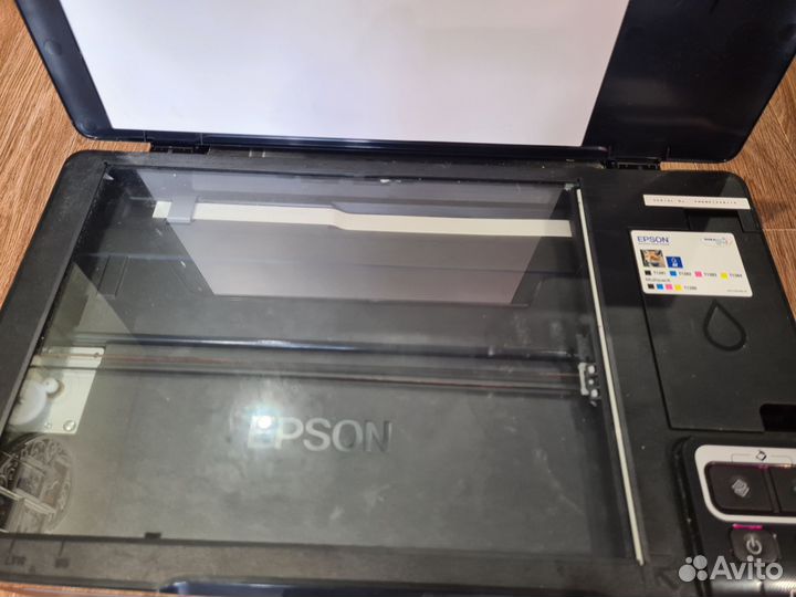 Цветной струйный мфу принтер epson sx 130