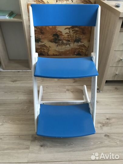 Детский растущий стул конек горбунок