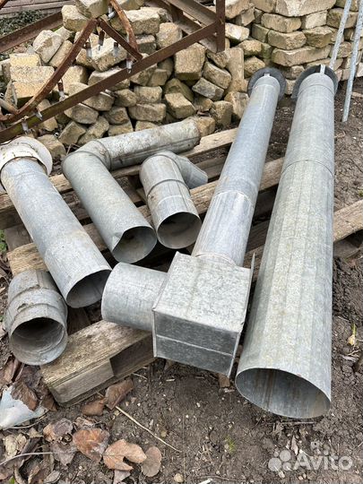 Вентиляционные трубы из цинка