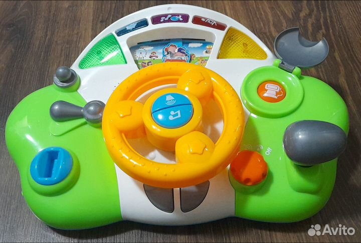 Развивающая игрушка музыкальный руль