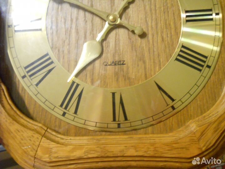 Немецкие настенные часы из дуба