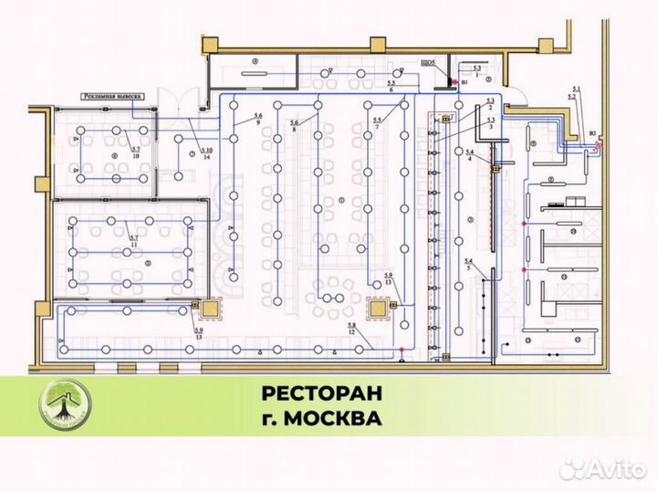 Проектирование электроснабжения и освещения, эом