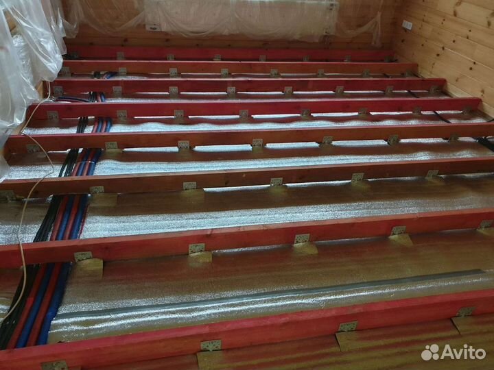 Внутренняя отделка деревянного дома Полы Потолки