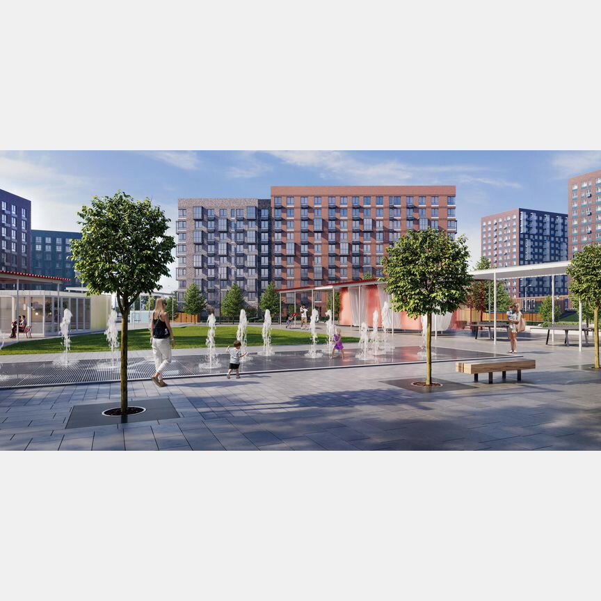 1-к. квартира, 34,8 м², 3/5 эт.