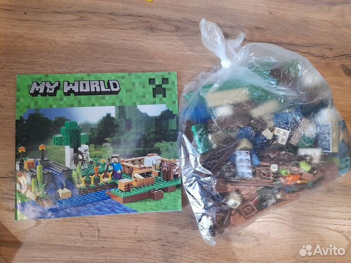 Лего майнкрафт Ферма Стива