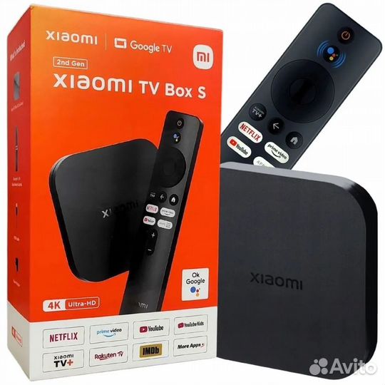 Тв приставка Xiaomi Mi TV Box S 2nd Gen