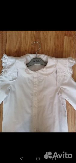 Рубашка для девочки 7-8 лет