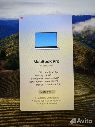 Apple MacBook Pro 14 M1 1Tb