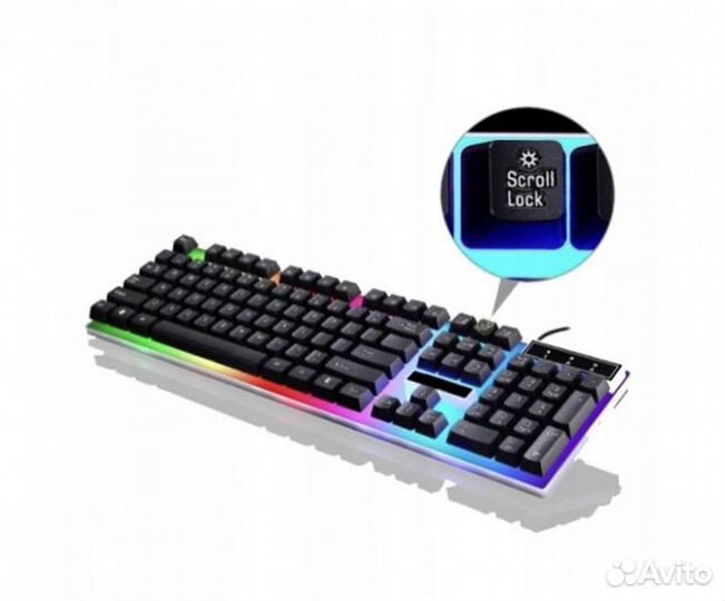 Игровая клавиатура с подсветкой Shipadoo K280