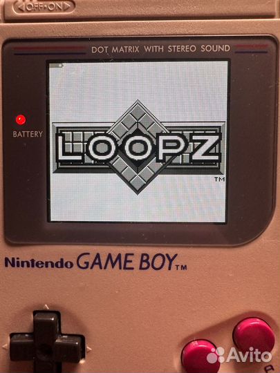 Игра Loopz для Game Boy оригинал