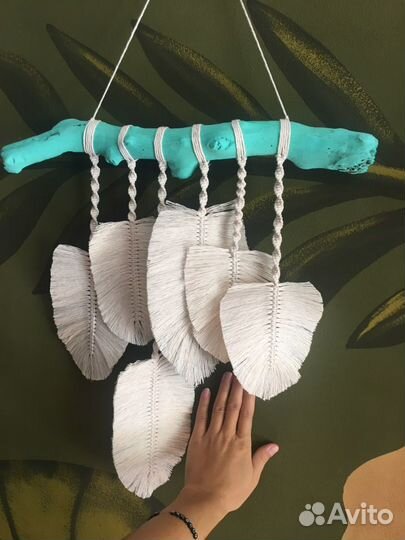 Ловец снов макраме в стиле бохо