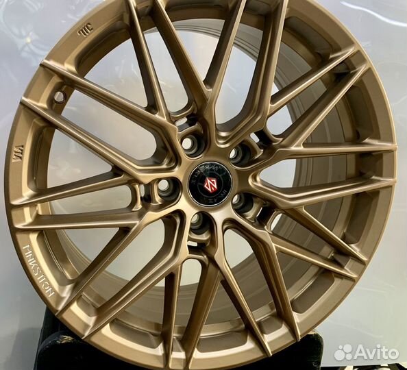 Диски Новые R18 5x112 на Audi Vw Skoda Bronze