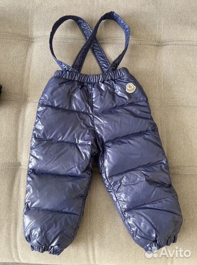 Зимний комбинезон костюм Moncler монклер 86