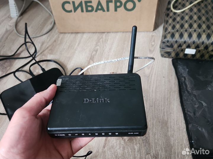 Wifi роутер d-link dir-300