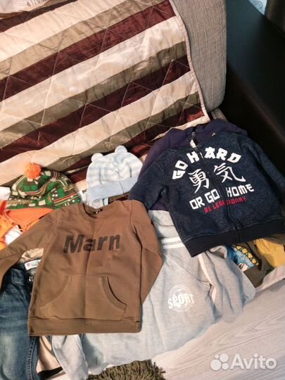 Вещи пакетом на мальчика 92 -98р