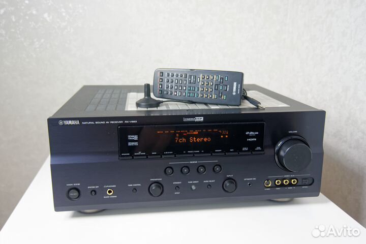 Мощный ресивер Yamaha RX-V663 / Hdmi / DSD / 7х95w