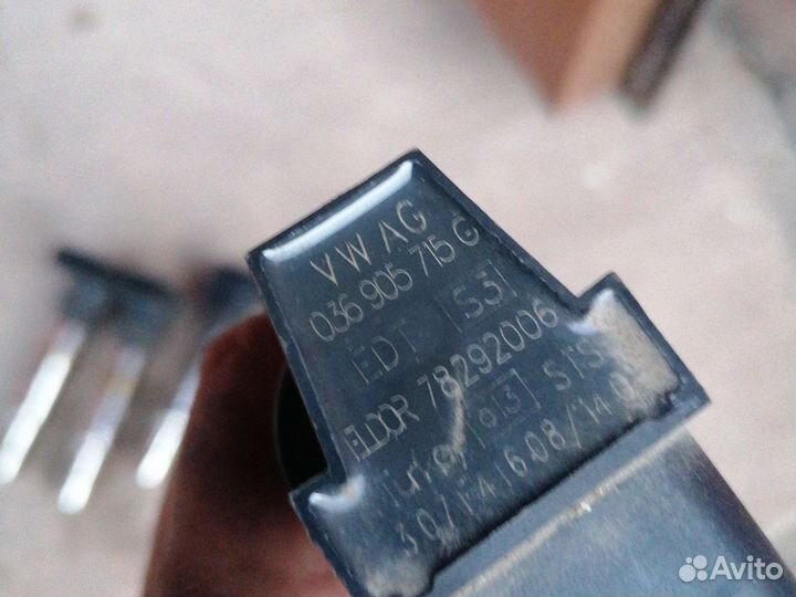 Катушка зажигания volkswagen polo