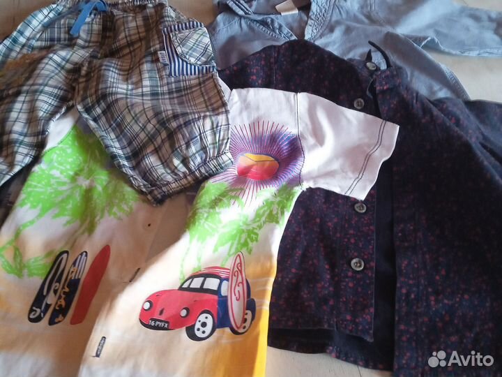 Одежда для мальчика пакетом 86 92