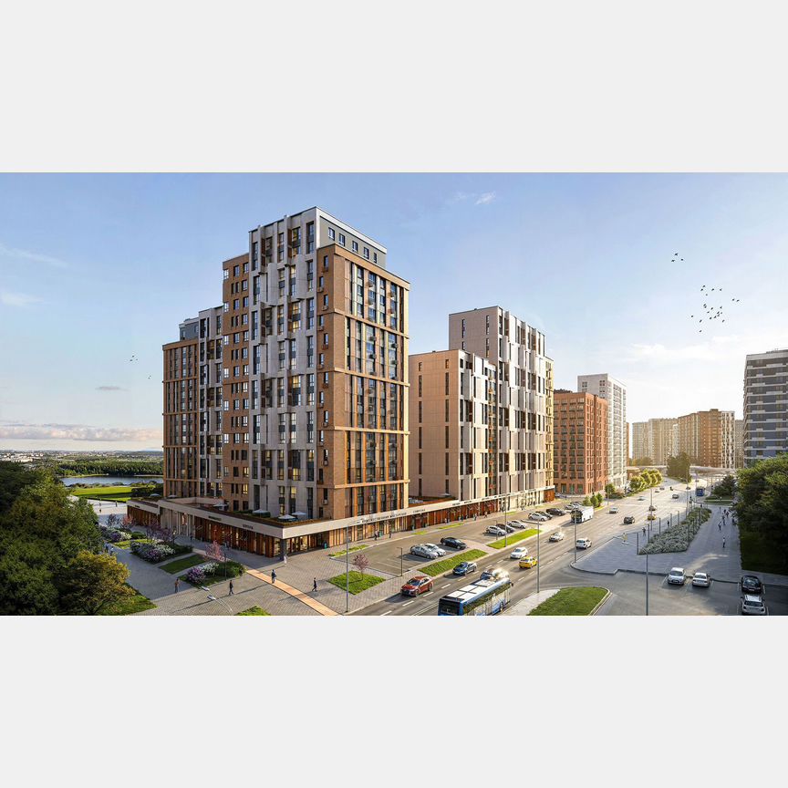 3-к. квартира, 61,4 м², 8/16 эт.