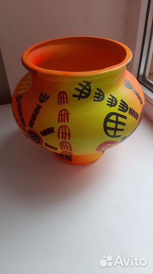 Горшок керамический для цветов редкость большой