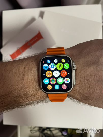 Apple watch ultra 49mm titanium