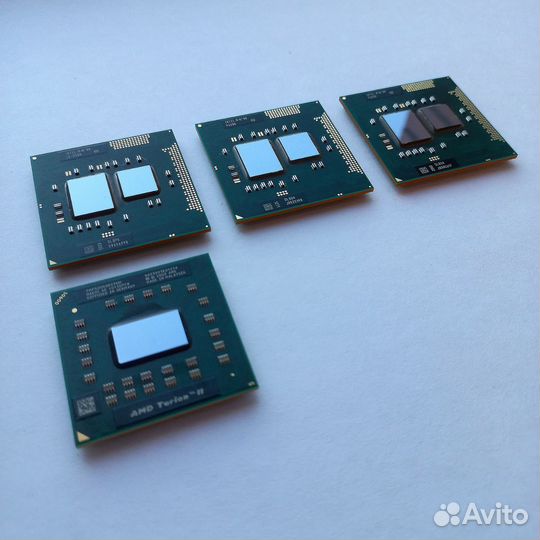 Процессор intel I3-350M, P6200 и AMD Turion II