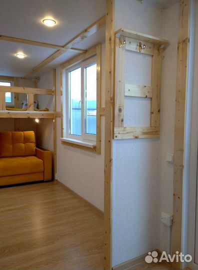 Готовый мини-дом с отделкой и мебелью, новый