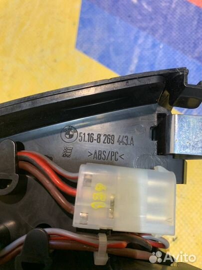 Прикуриватель BMW 3 E46 рест. E46 2001 51168269443