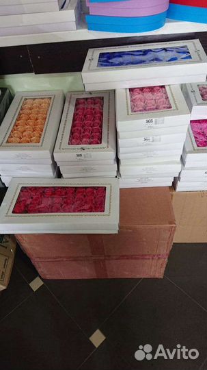 Розы из мыла опт