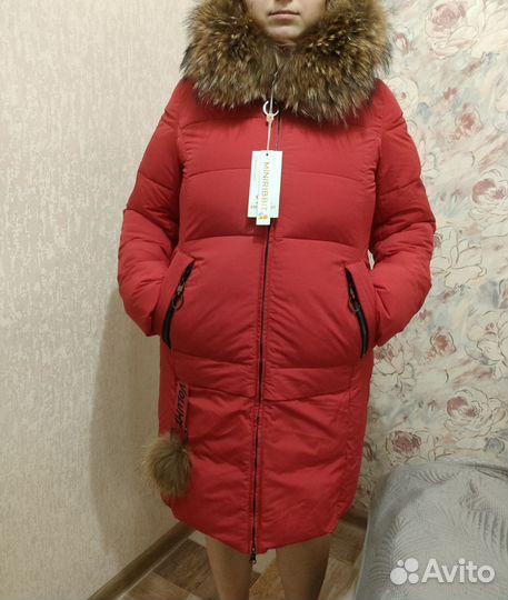 Пуховик зимний женский