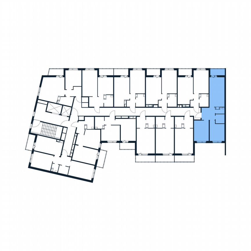 2-к. квартира, 48,9 м², 3/12 эт.