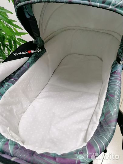 Коляска 3в1 Lonex Comfort Gallaxy (тропики)