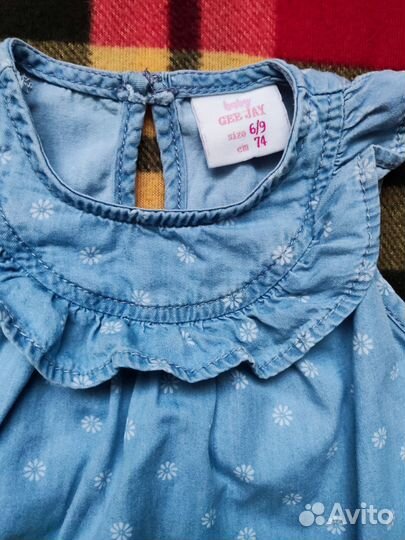 Платье для девочки 74