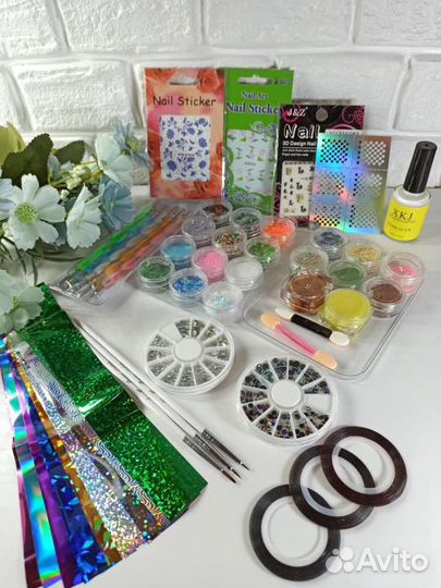 Набор для дизайна ногтей и творчества