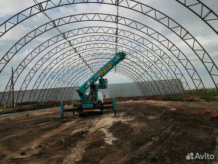 Ангар под зернохранение 18 х51 (918 м2)