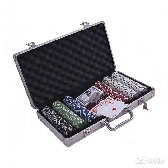 Покер набор 300 фишек