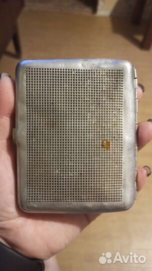 Портсигар СССР слава октябрю