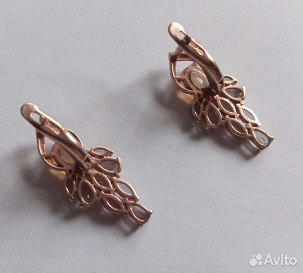 Серебряные серьги