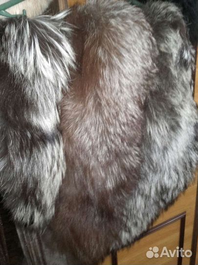 Воротники песец и чернобурка