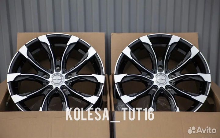 Новые диски Wald Jarret R20 6/139.7 Matt Black